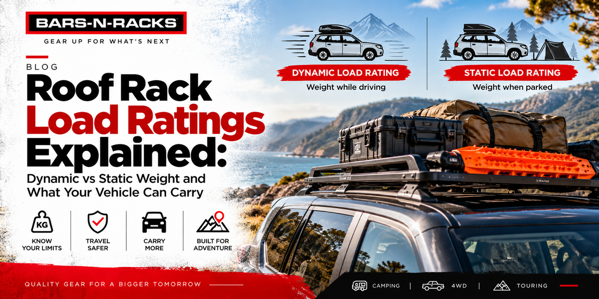 Roof Rack Load Ratings Explained: Dynamic vs Static Weight and What Your Vehicle Can Carry