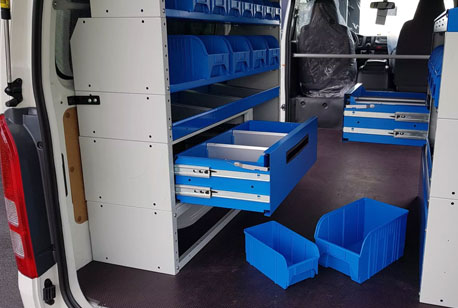 Optimising Storage with a Vehicle Fitout