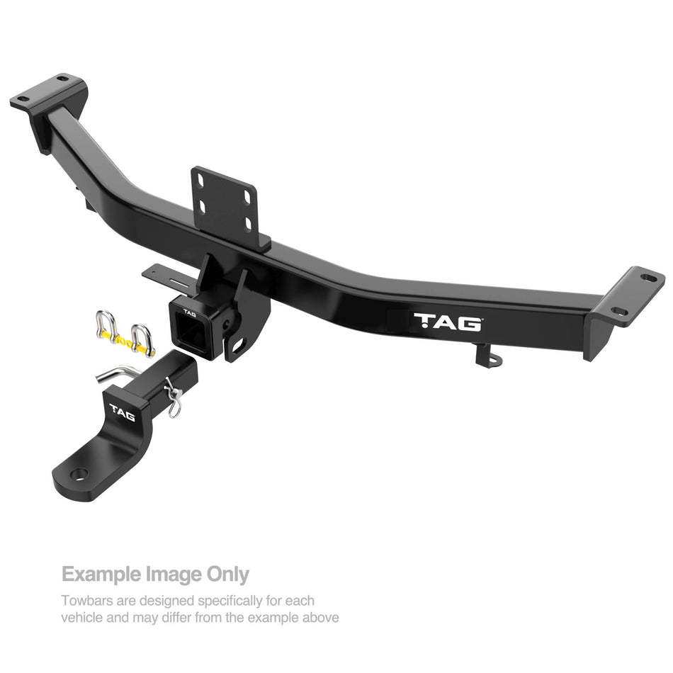 TAG Heavy Duty Towbar & Direct Fit Wiring for Toyota Landcruiser 100 Series (03/1998 - 10/2007), Lexus LX (03/1998 - 03/2008)