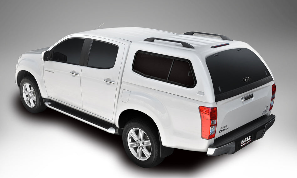 Maxtop Full Option Isuzu D-Max Double Cab 2016 Tinted Sliding Windows  + Central Lock Painted