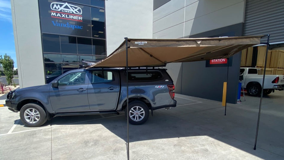 MAXTOP Leisure Canopy, Mazda BT50 07/2020+ Double Cab , painted in body color, Pop-up Side Windows