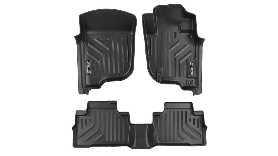 MaxPro Floor Liner Mitsubishi Pajero Sport Complete set (1st, 2nd and 3rd row) for RHD vehicles