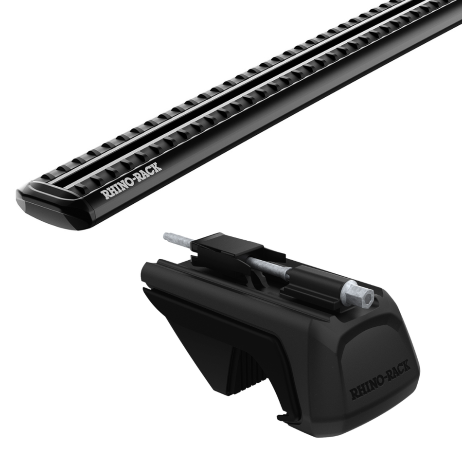 Rhino Rack Sportz RX Black 2 Bar Roof Rack Sports System