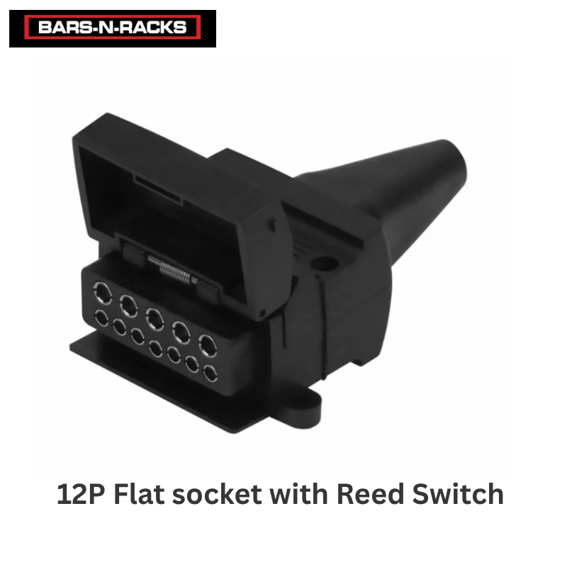 12P Flat socket with Reed Switch