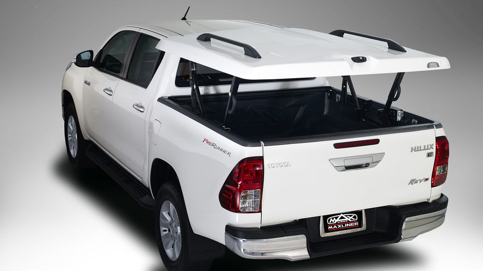 Maxcover 180° TOYOTA Hilux DBC 2015+ with Rack painted