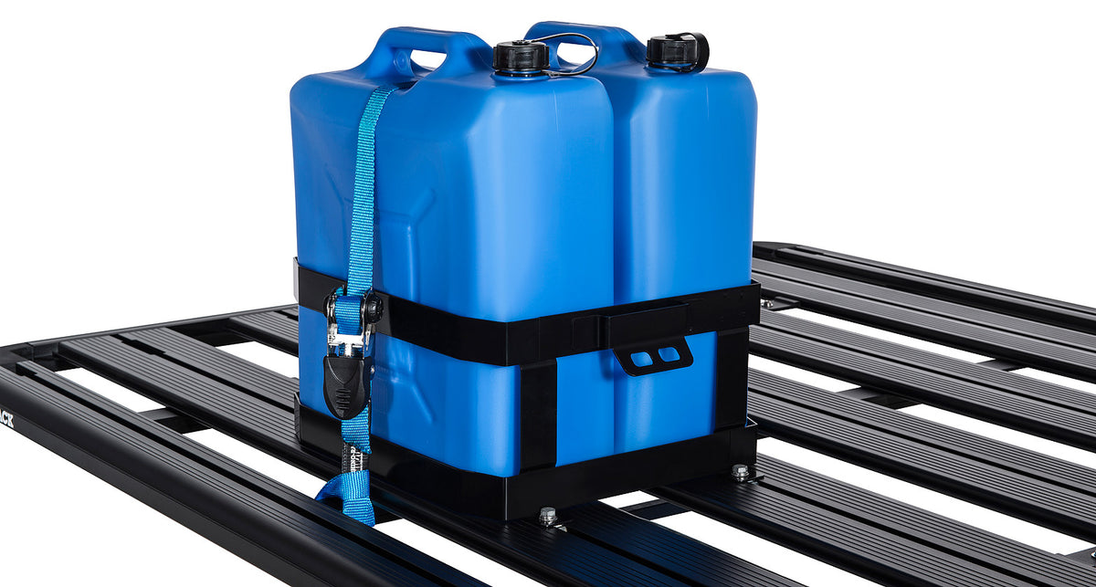 Double Vertical Jerry Can Holder