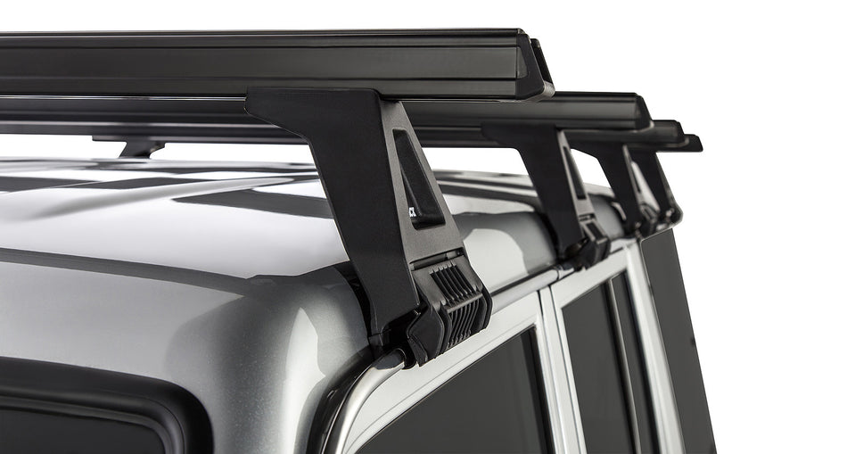 Heavy Duty RL150 Black 4 Bar Roof Rack