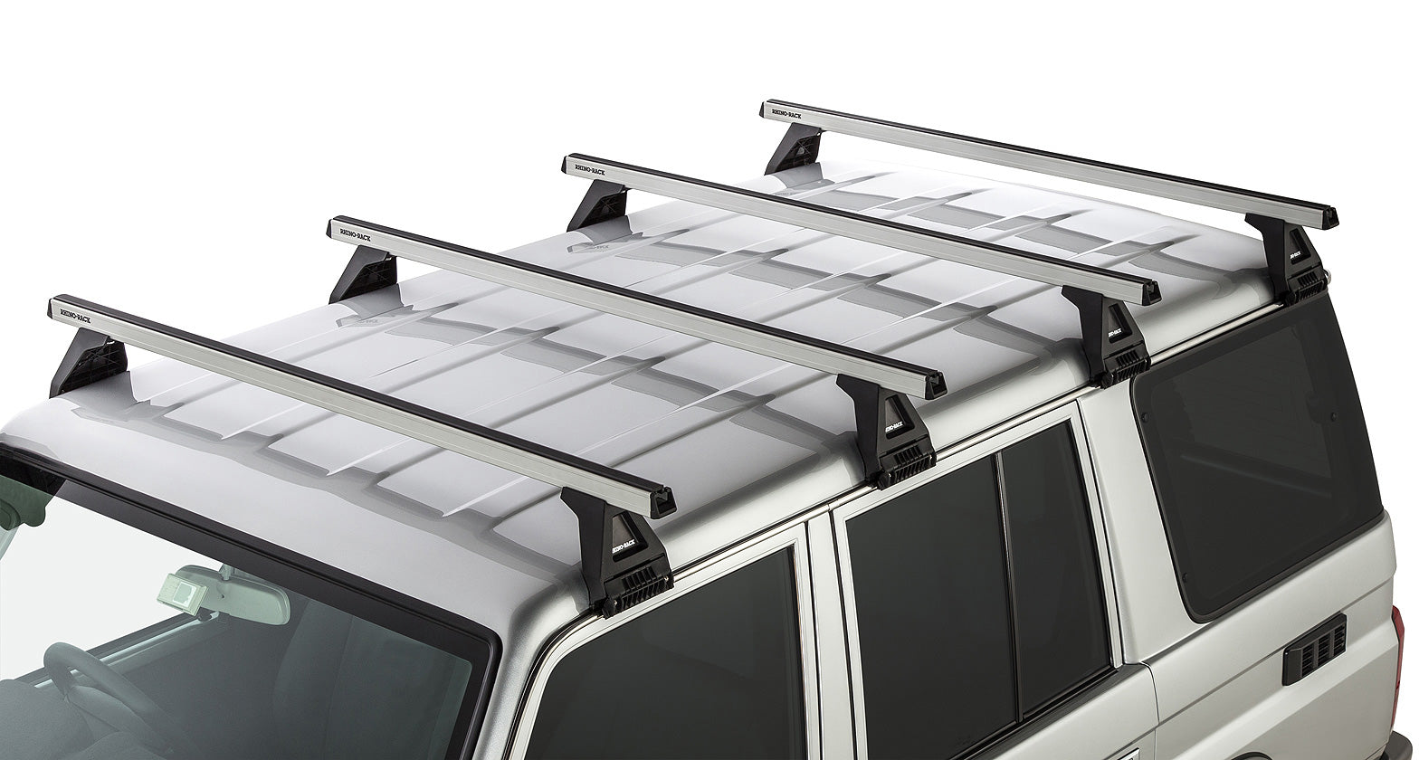 Heavy Duty Rl150 Silver 4 Bar Roof Rack