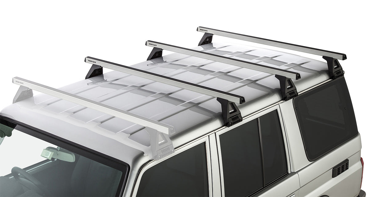 Heavy Duty Rl150 Silver 3 Bar Roof Rack