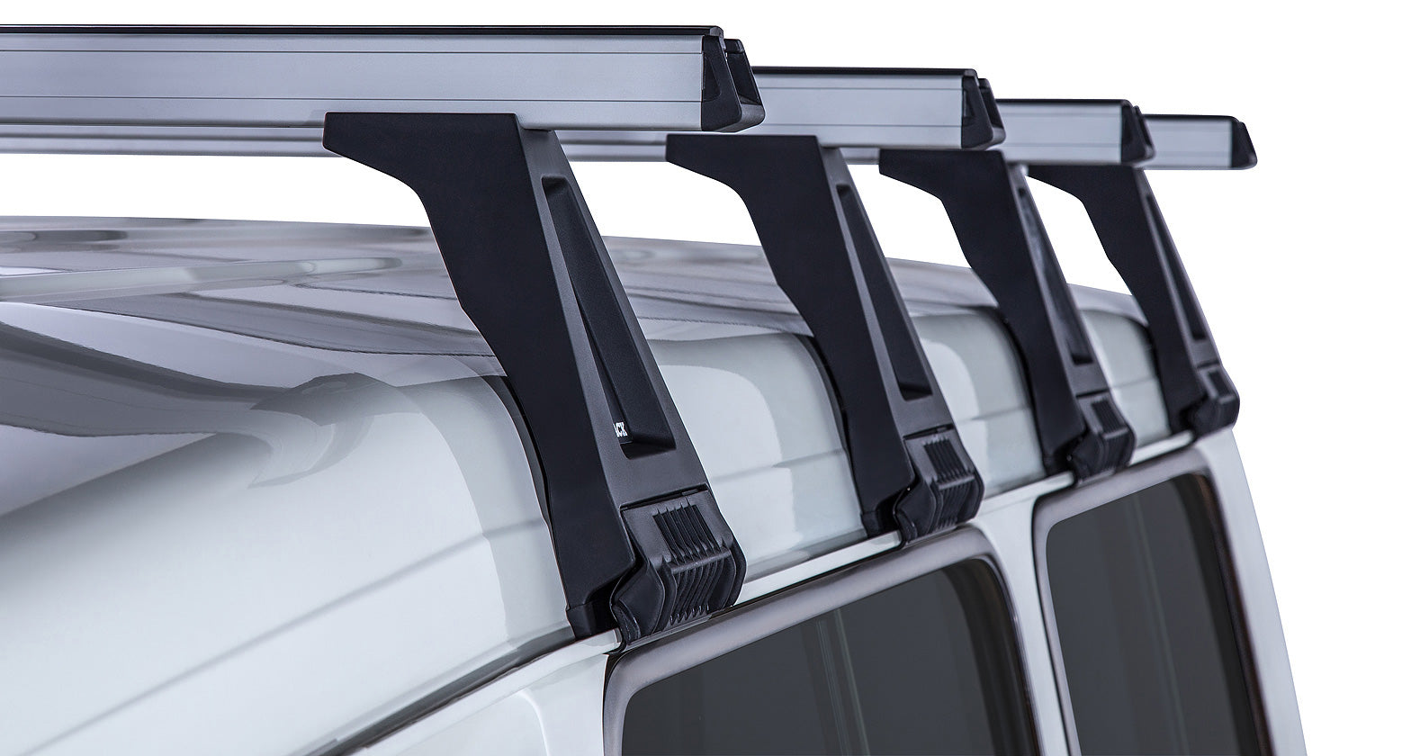 Heavy Duty Rl210 Silver 4 Bar Roof Rack