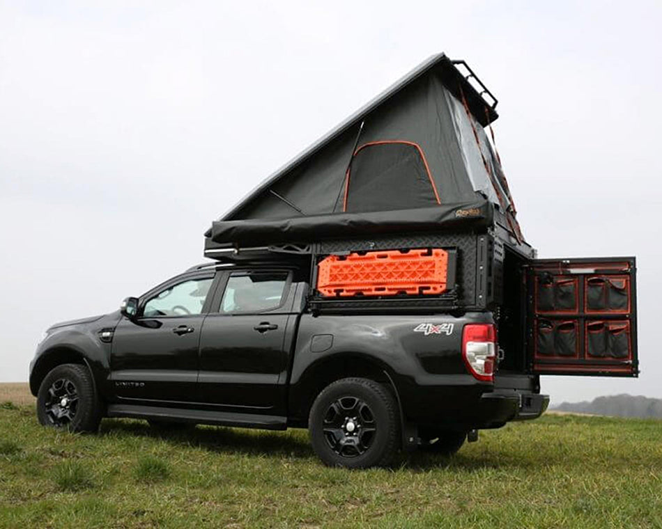 Canopy Camper (Dual Cab, Deluxe, Black)