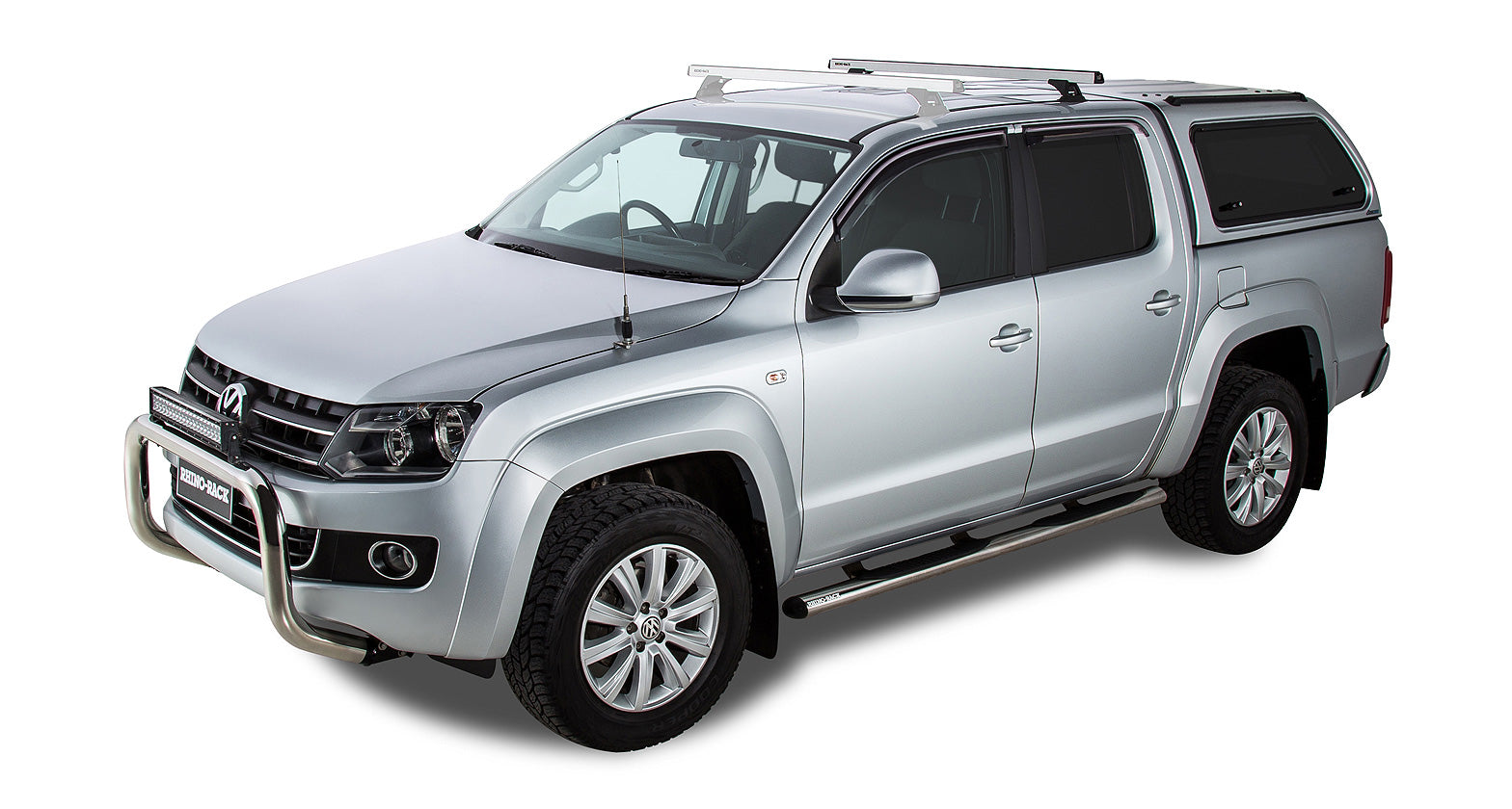 Heavy Duty Rch Silver 1 Bar Roof Rack (Rear)