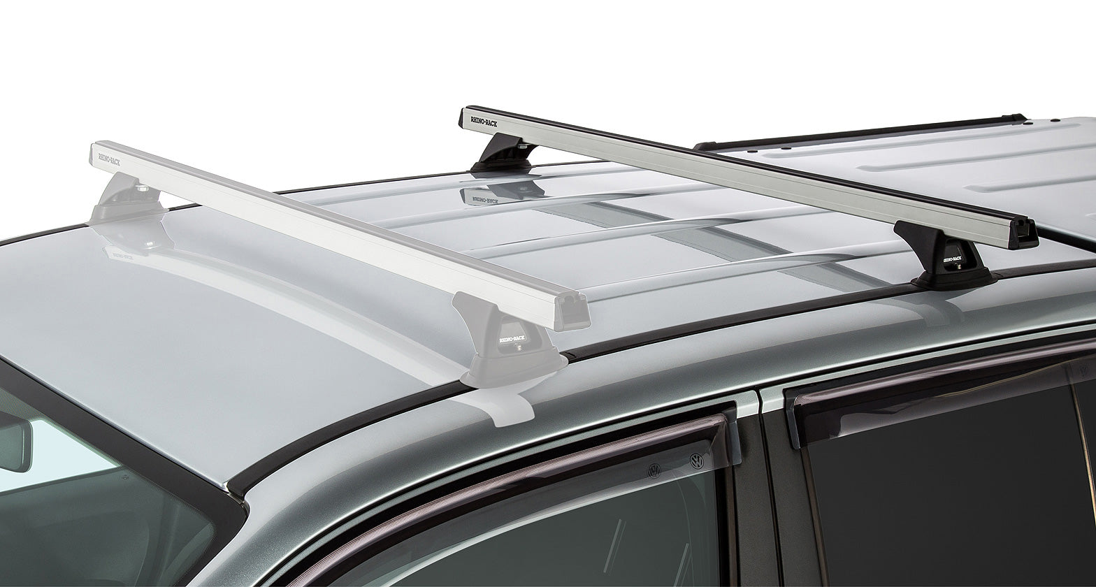 Heavy Duty Rch Silver 1 Bar Roof Rack (Rear)