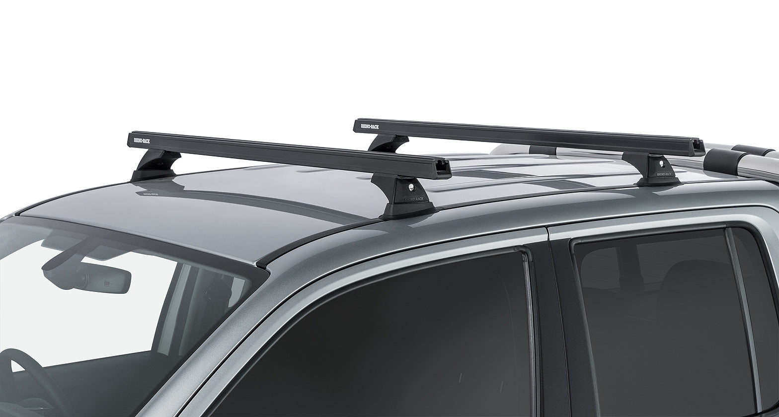 Heavy Duty Rch Black 2 Bar Roof Rack