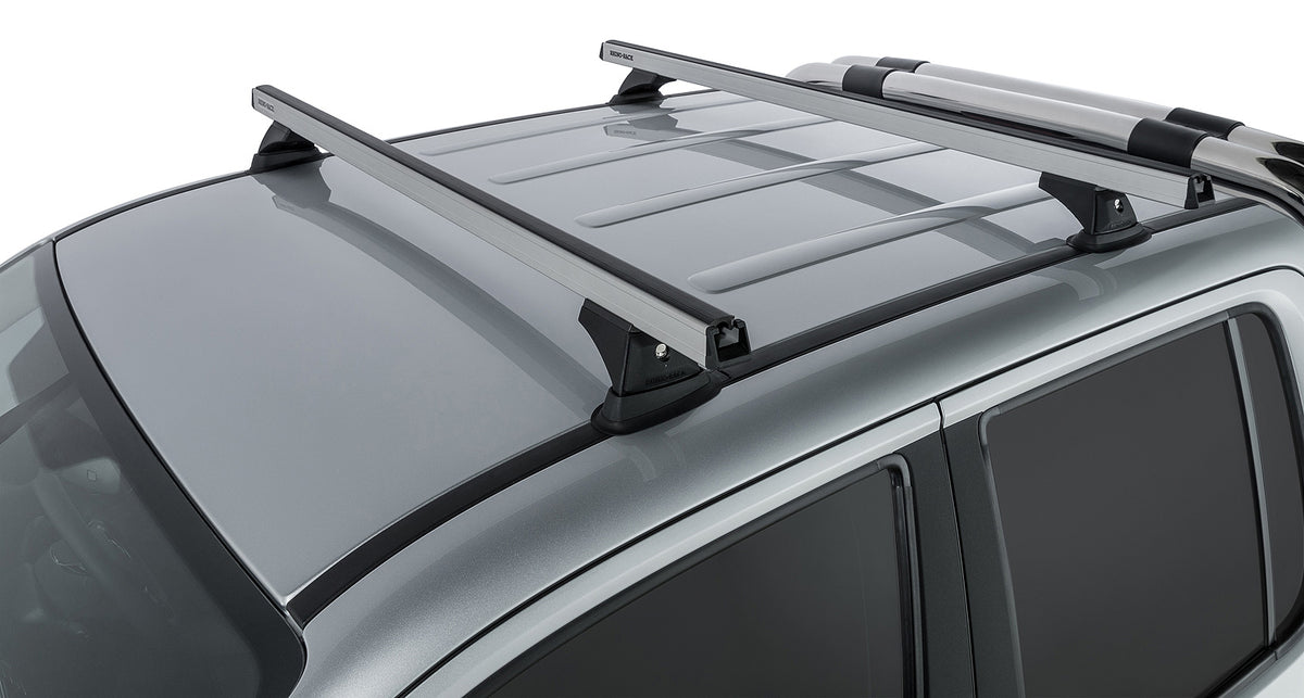 Heavy Duty Rch Silver 2 Bar Roof Rack