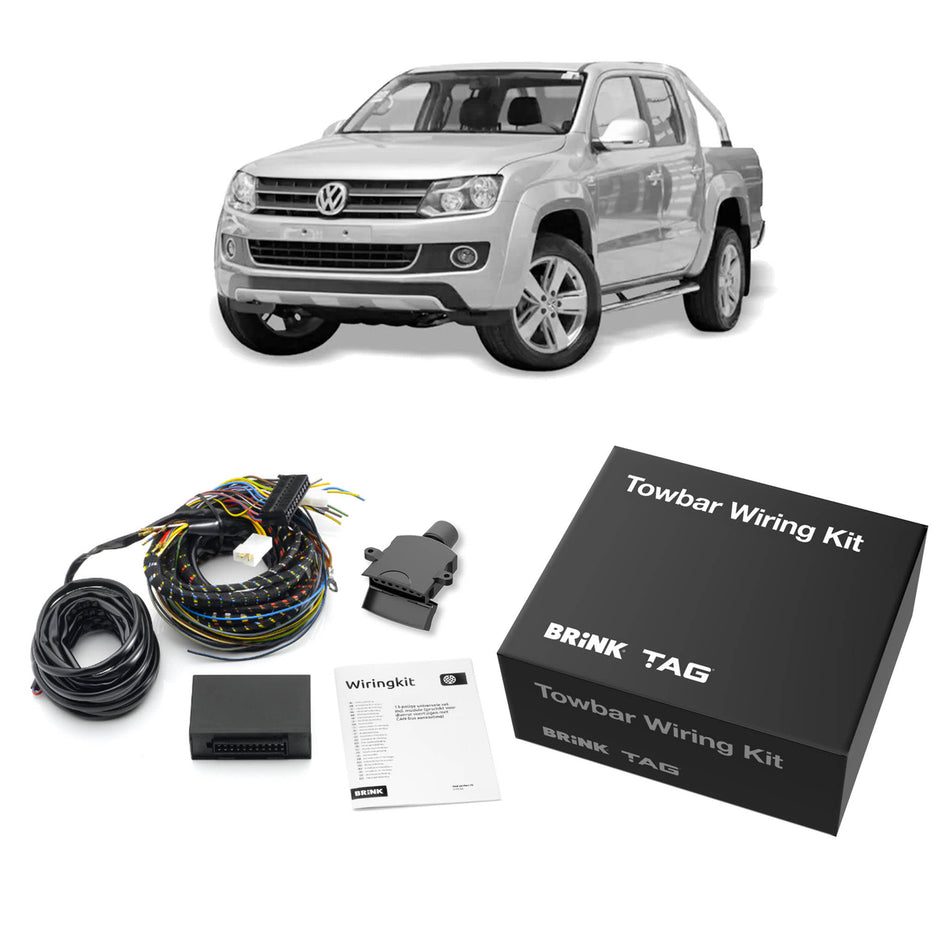 TAG Heavy Duty Towbar & Direct Fit Wiring for Volkswagen Amarok 2H (02/2011 - 12/2022) - Cab Chassis No Step