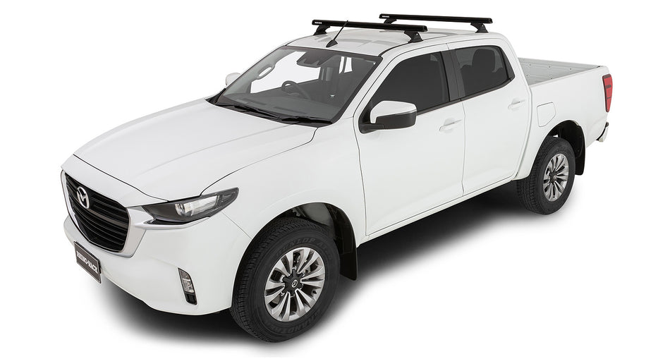 Heavy Duty RCH Black 2 Bar Roof Rack