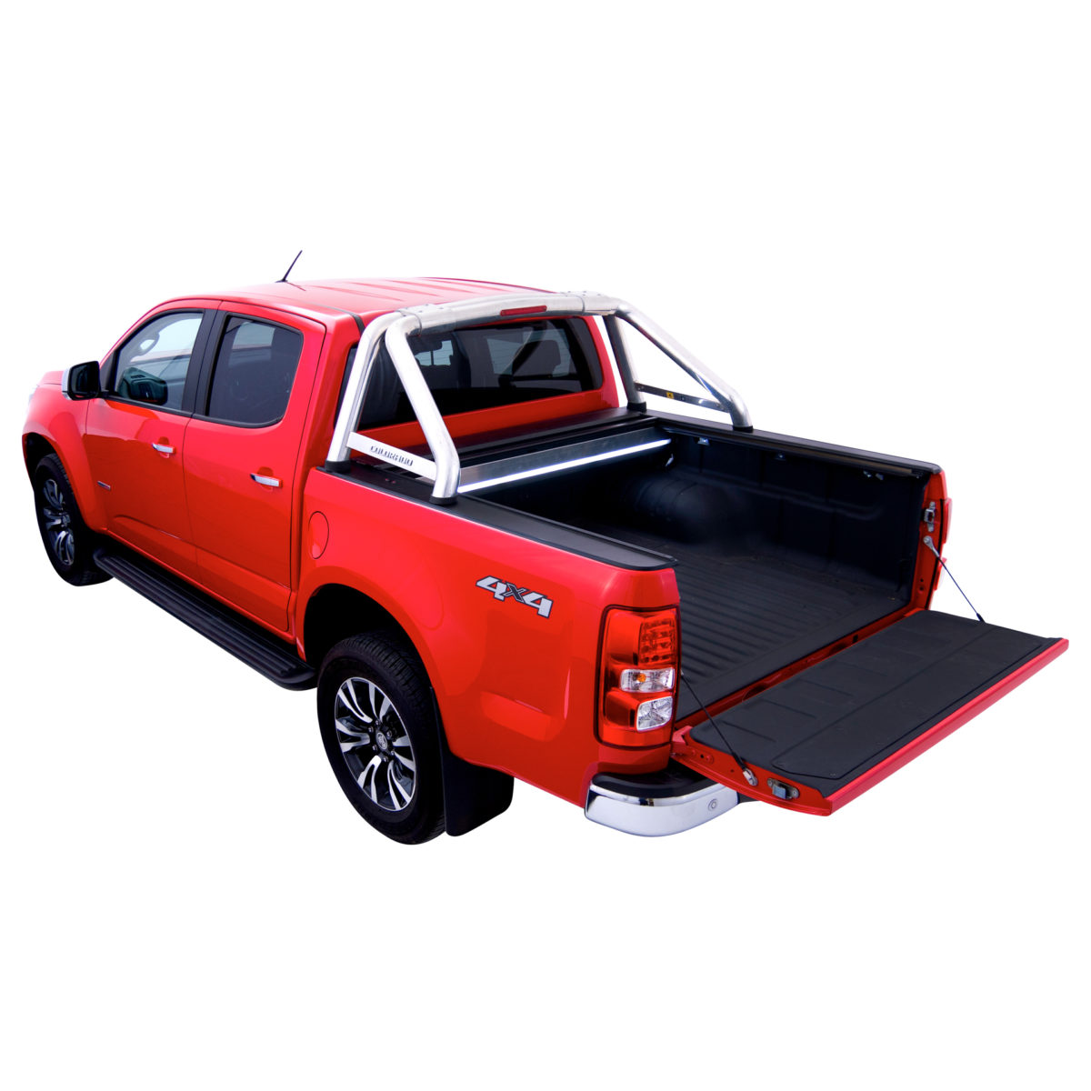 Holden Colorado Dual Cab Electric Roll Top With Sports Bar Mounting Kit