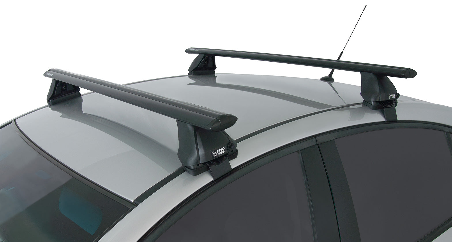 Vortex 2500 Black 2 Bar Roof Rack