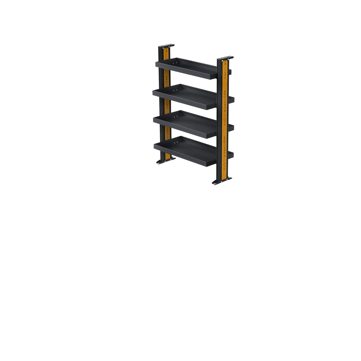 Ford Transit LWB Van Shelving - Driver Side Front variations