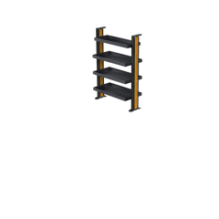 Ford Transit LWB Van Shelving - Driver Side Front variations