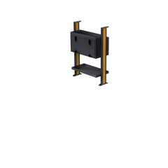 Ford Transit LWB Van Shelving - Driver Side Front variations