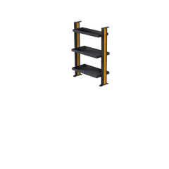 Ford Transit LWB Van Shelving - Driver Side Front variations