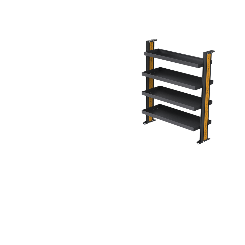 Ford Transit SWB Van Shelving - Driver or Passenger Side Rear variations