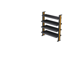 Hyundai Staria Van Shelving - Driver or Passenger Side Rear variations