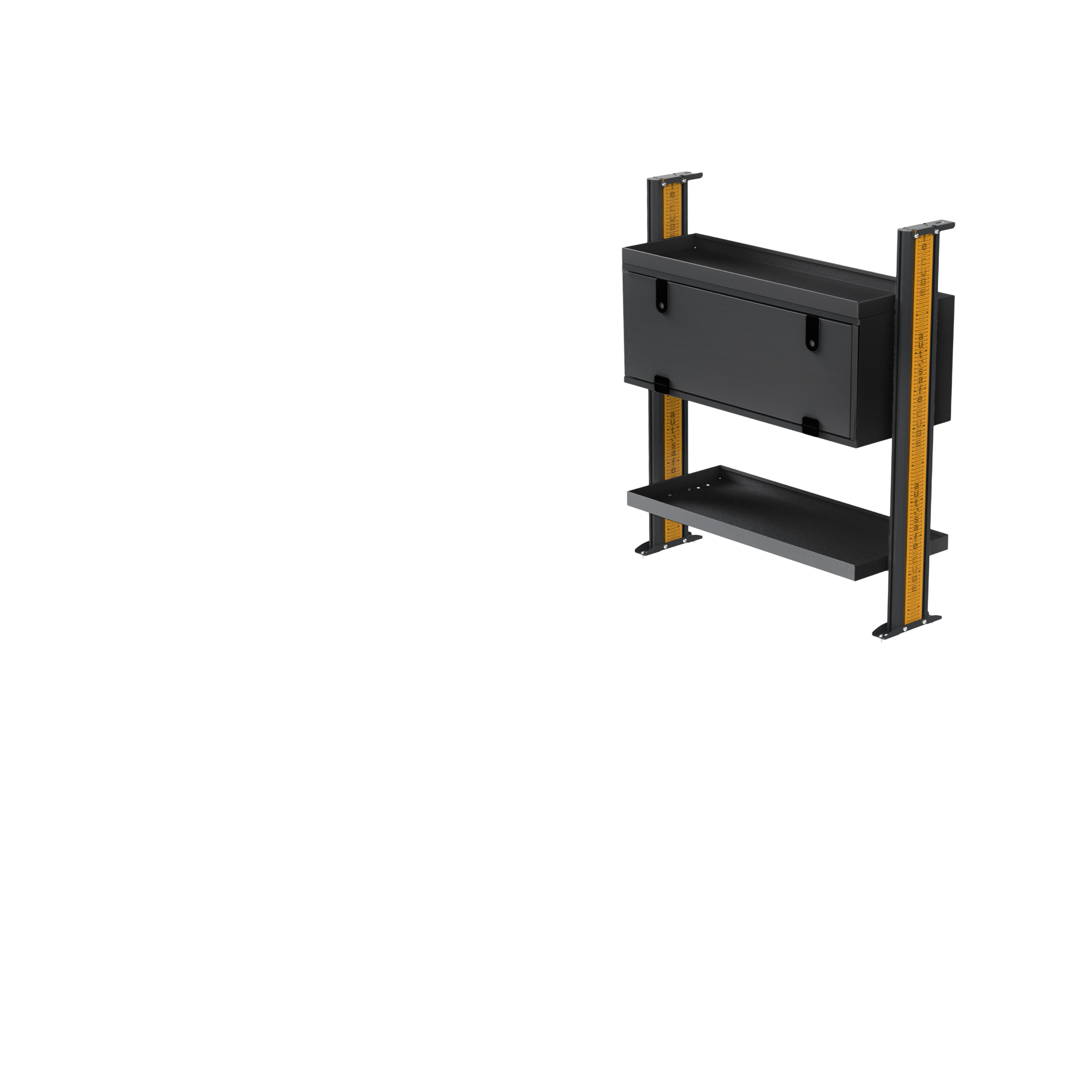 Ford Transit SWB Van Shelving - Driver or Passenger Side Rear variations