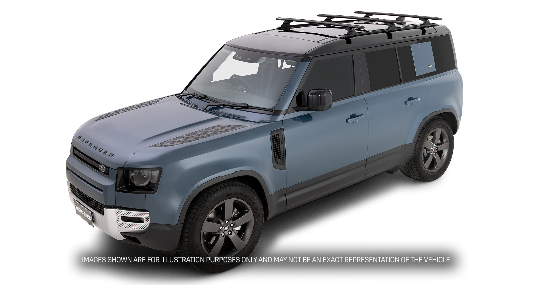 Vortex RCL Black 3 Bar Roof Rack