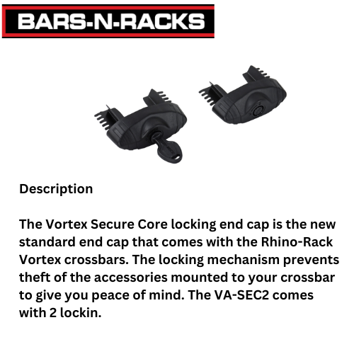 (VA-SEC2)   VA SECURE CORE LOCKING END CAP SET 2