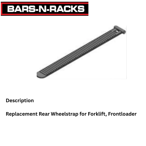 YAKIMA FORKLIFT FRONT LOADER REPLACEMENT REAR WHEEL STRAP DURABLE  BIKE RACK