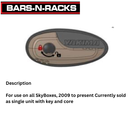 SKY BOX 2009 TO CURRENT REPLACEMENT HANDLES KIT 2 PACKS DURABLE ROOF BOX