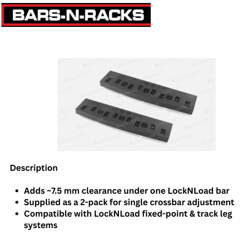 UNIVERSAL YAKIMA LOCKNLOAD HEIGHT PACKER LEG 2 PACKS ROOF RACK ACCESSORY