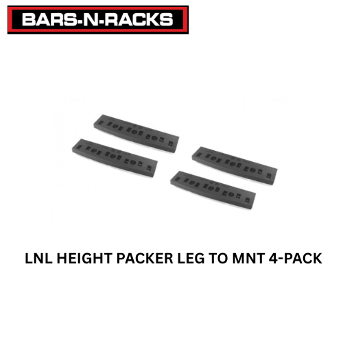 YAKIMA LOCKNLOAD BAR HEIGHT PACKER LEG 4 PACKS HEAVY DUTY 15MM SPACER KIT