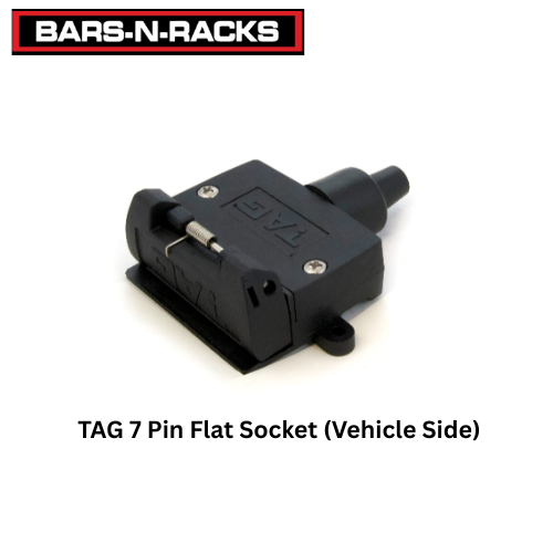 TAG 7 Pin Flat Socket (Vehicle Side)