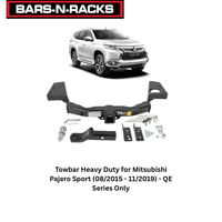 TAG Towbar Heavy Duty for Mitsubishi Pajero Sport (08/2015 - 11/2019) - QE Series Only