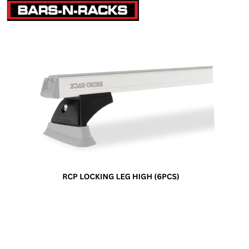 RCH6 High Profile Locking Roof Rack 52mm Legs 6 Pieces Durable And Secure Kit