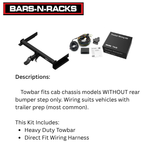 T4P612-K101 Volkswagen Amarok 2H 2011-2022 Heavy Duty Towbar Wiring Kit