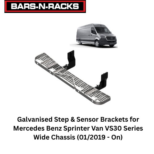 TSP881-K010 Mercedes Sprinter VS30 2019 On Heavy Duty Galvanized Rear Step Kit
