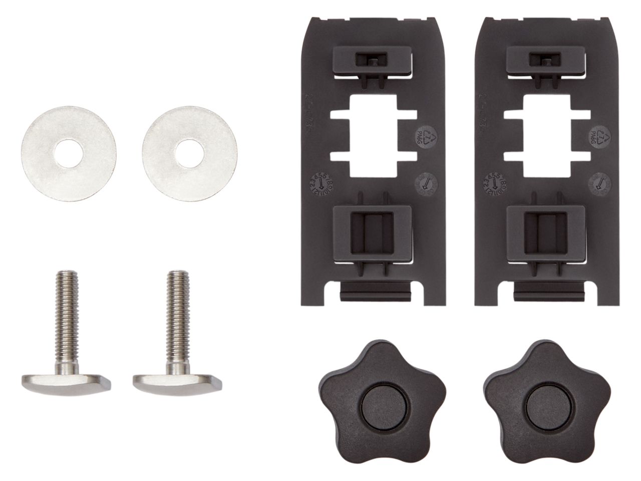 Moulded L-Bracket And Load Retainer