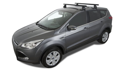 Heavy Duty 2500 Black 2 Bar Roof Rack