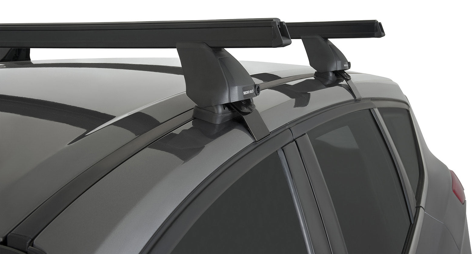 Heavy Duty 2500 Black 2 Bar Roof Rack