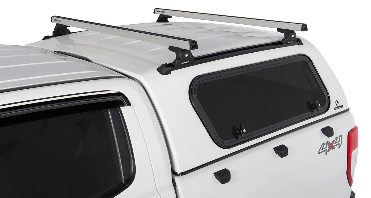 Heavy Duty Rlt600 Trackmount Silver 1 Bar Canopy Roof Rack