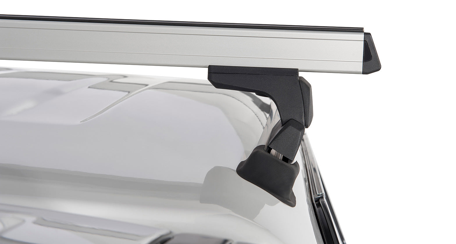 Heavy Duty Rlt600 Trackmount Silver 1 Bar Canopy Roof Rack