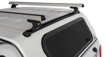 Heavy Duty Rlt600 Trackmount Silver 2 Bar Canopy Roof Rack