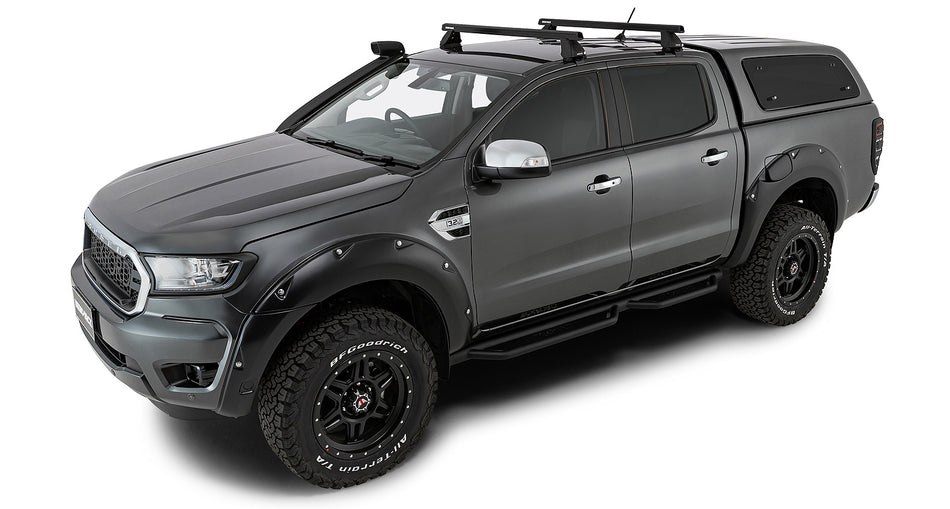 Heavy Duty 2500 Black 2 Bar Roof Rack