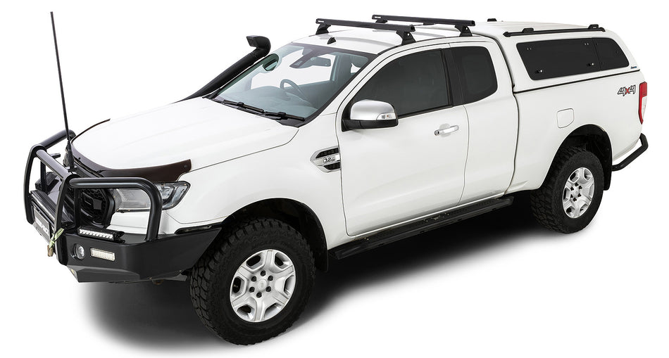 Heavy Duty RCH Black 2 Bar Roof Rack