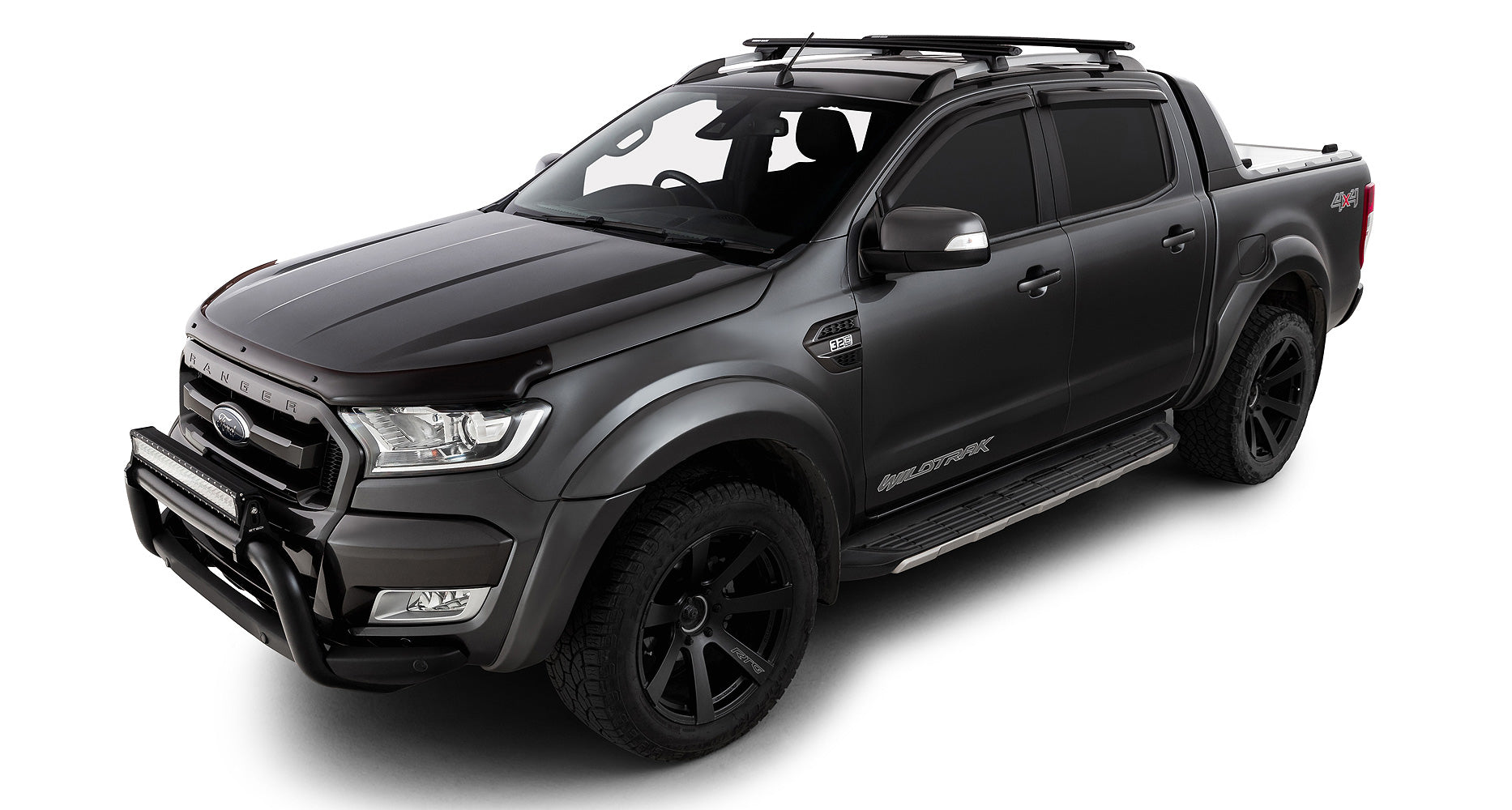 Vortex RX Black 2 Bar Roof Rack